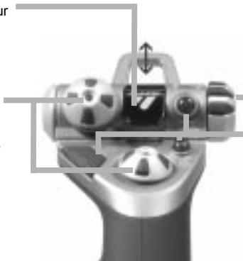 SAITEK X52 FLIGHT CONTROL SYSTEM - CONTROLEUR DE VOL SAITEK X52 - VUE GENERALE DU PRODUIT JOYSTICK - 4