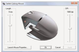SAITEK CYBORG MOUSE - B) Controladores y Software de Programación - 1