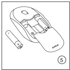 SAITEK M80X WIRELESS MOUSE NANO - 5
