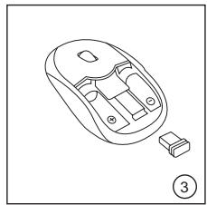 SAITEK M80X WIRELESS MOUSE NANO - 3