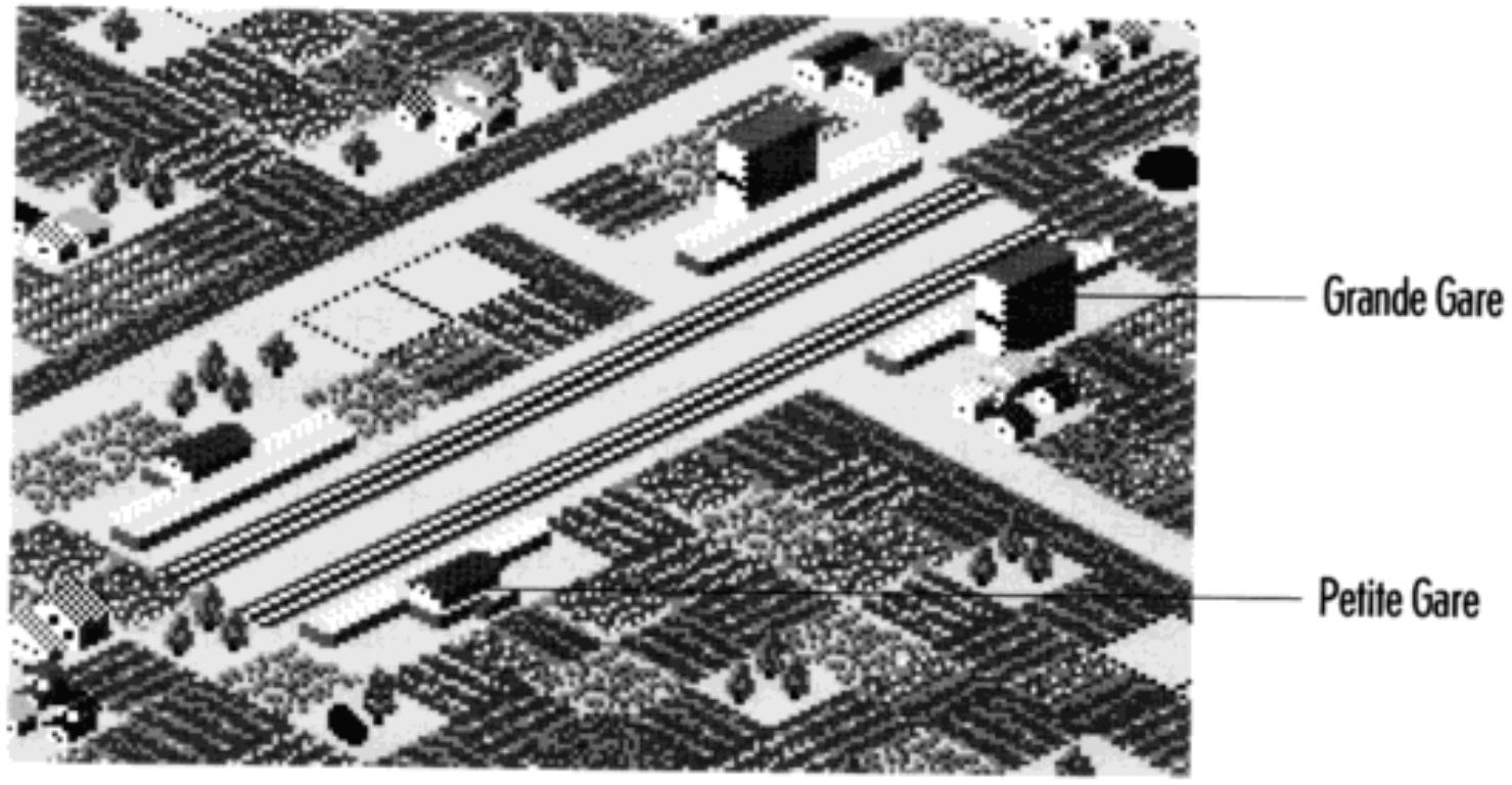 GAMES PC A-TRAIN - GRANDES ET PETITES GARES - 1
