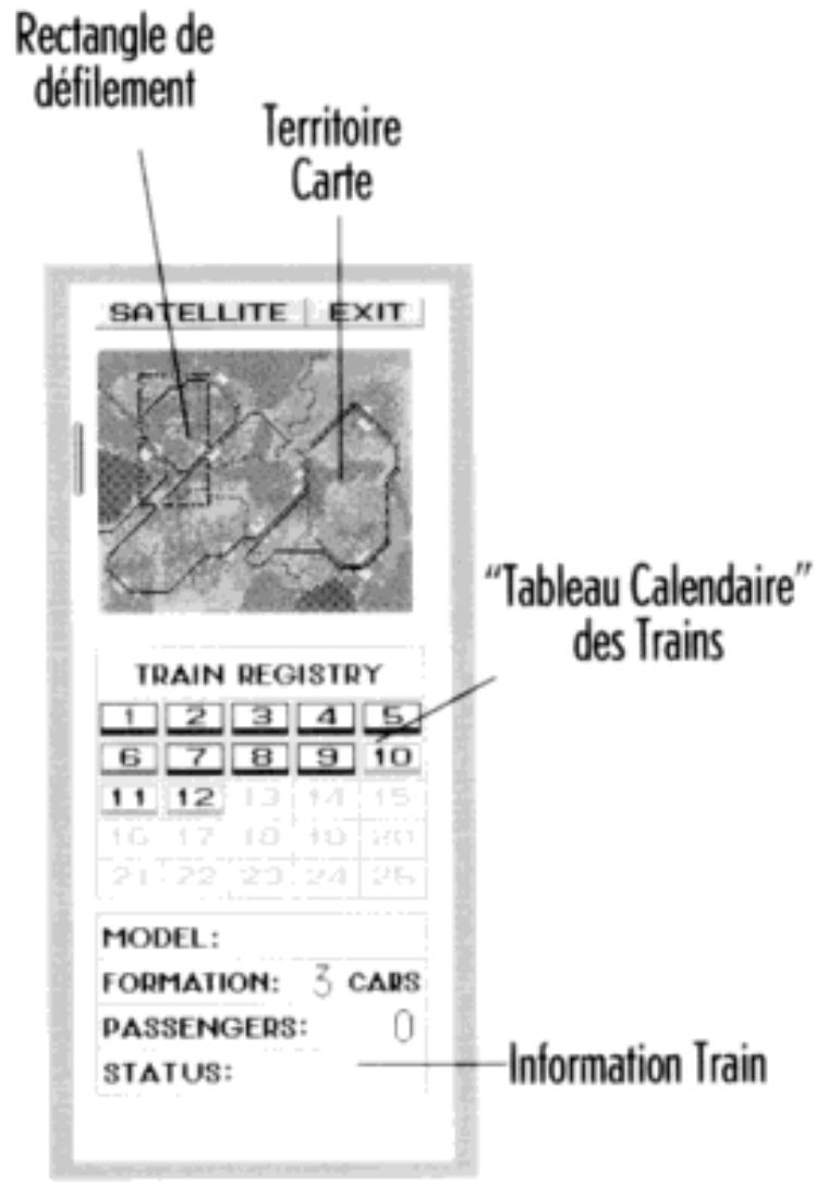 GAMES PC A-TRAIN - LA FENÉTRE PRINCIPALE - 2