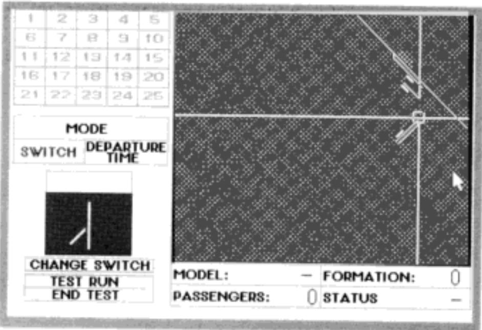 GAMES PC A-TRAIN - DES SPECIFICATIONS DU MENU HORAIRE - 1