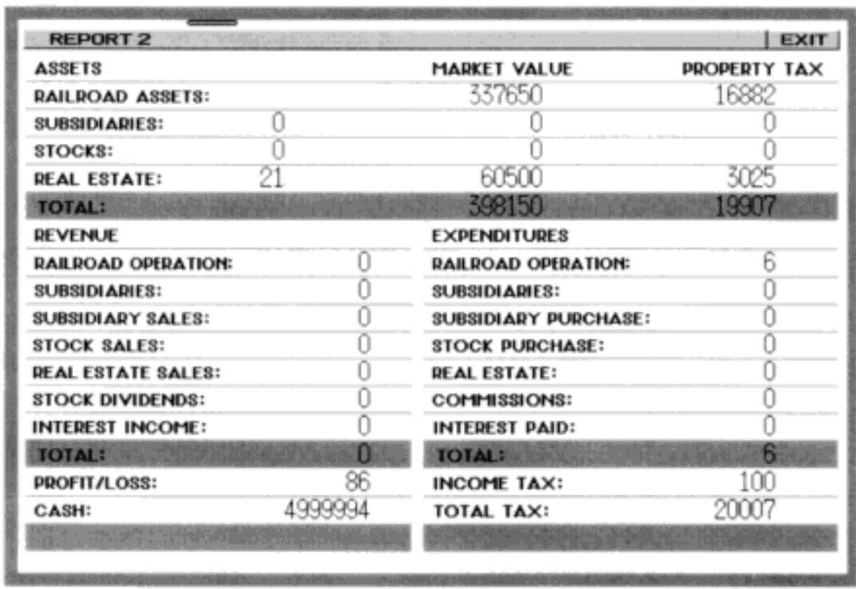 GAMES PC A-TRAIN - Impots - 1