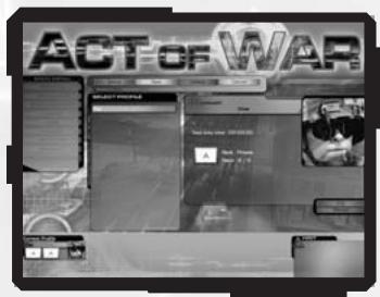 GAMES PC ACT OF WAR-DIRECT ACTION - Profil - 1