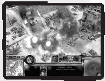 GAMES PC ACT OF WAR-DIRECT ACTION - ECRAN DE COMBAT - 1