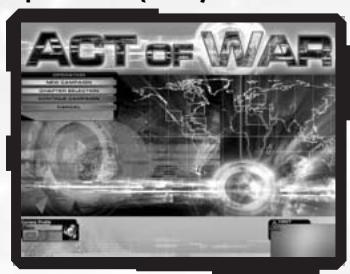 GAMES PC ACT OF WAR-DIRECT ACTION - Opération (solo) - 1