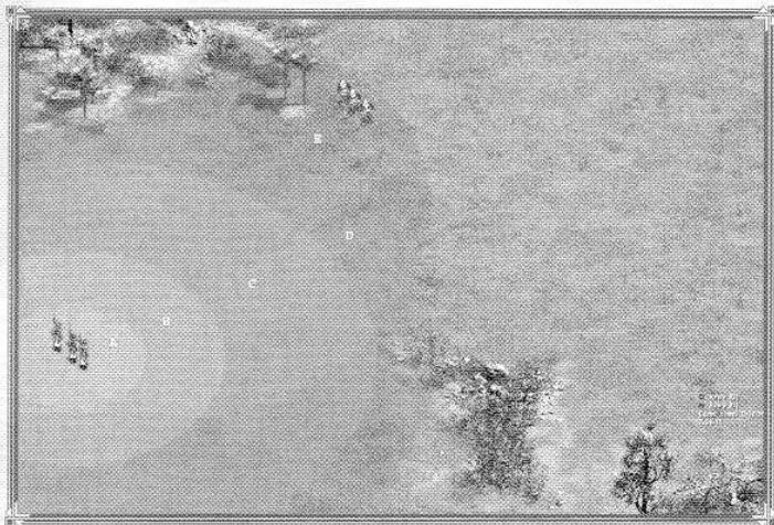 GAMES PC AMERICAN CONQUEST-TROIS SIECLES DE GUERRE - Regles de vision des unités - 1