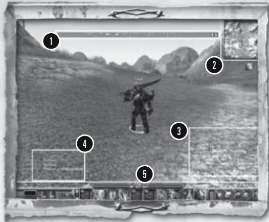 GAMES PC ARCHLORD - INTERFACE DE JEU - 1