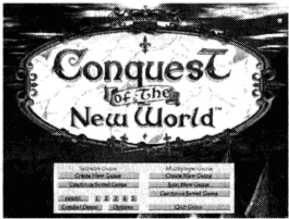 GAMES PC CONQUEST OF THE NEW WORLD - Commencer un jeu multijoueurs - 1