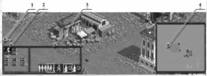 GAMES PC COSSACKS - ECRAN DE JEU - 2