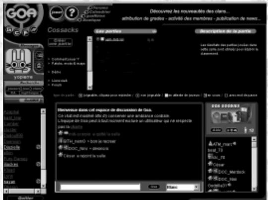 GAMES PC COSSACKS - Salle de chat du jeu - 1
