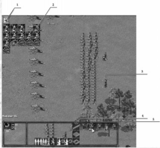 GAMES PC COSSACKS - FORMATIONS ET BATTERIES - 1