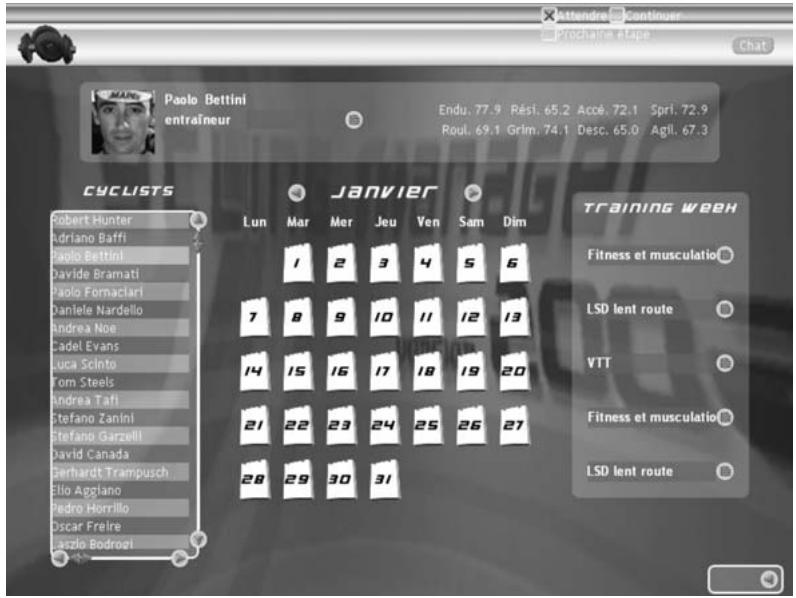 GAMES PC CYCLING MANAGER 2 - Planning de saison - 1