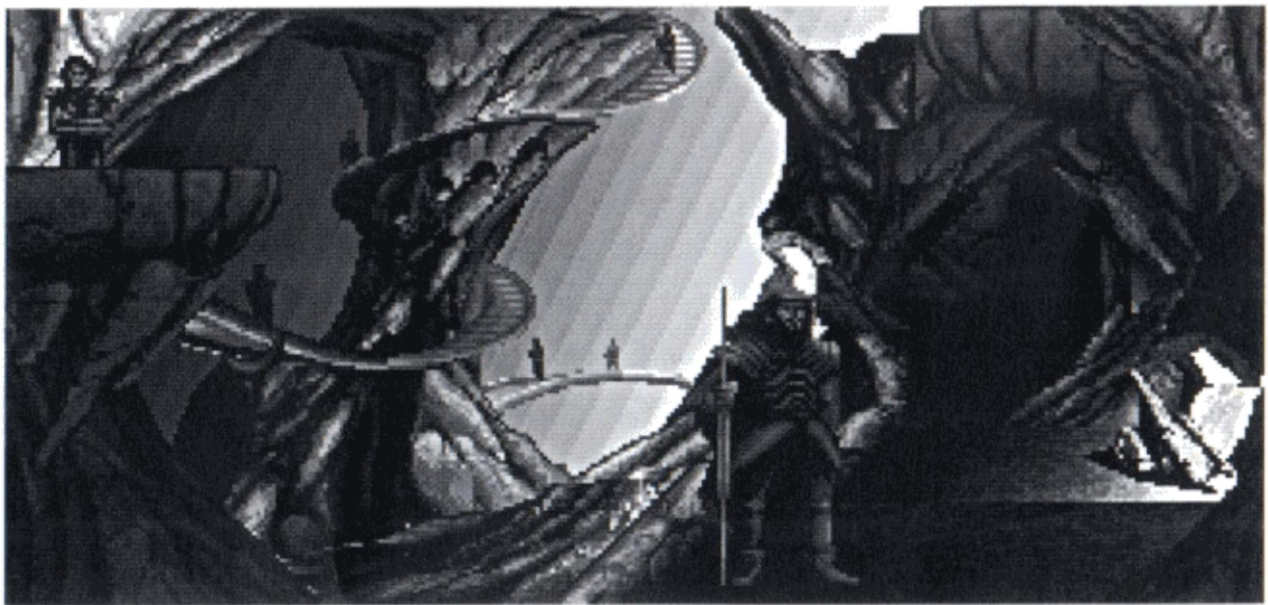 GAMES PC DUNE - L'ECRAN PRINCIPAL - 1