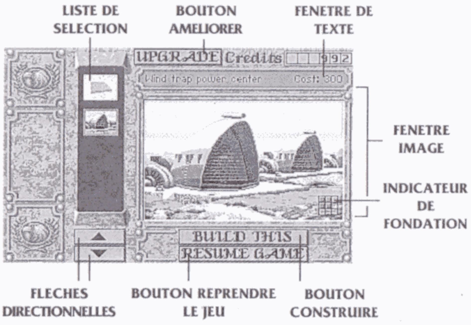 GAMES PC DUNE 2-THE BATTLE FOR ARRAKIS - COMMENT CONSTRUIRE DES UNITES: - 1