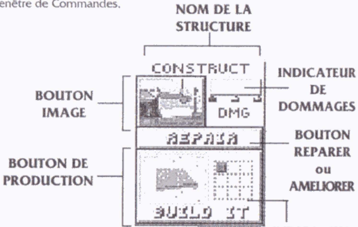 GAMES PC DUNE 2-THE BATTLE FOR ARRAKIS - COMMENT CONSTRUIRE DES STRUCTURES: - 1