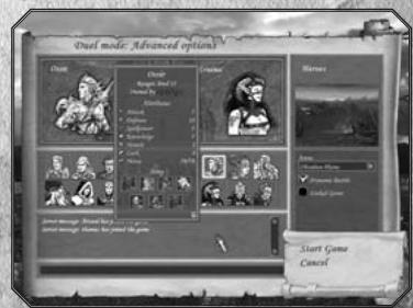 GAMES PC HEROES OF MIGHT AND MAGIC V - Modes multijoueurs spéciaux mode duel - 2