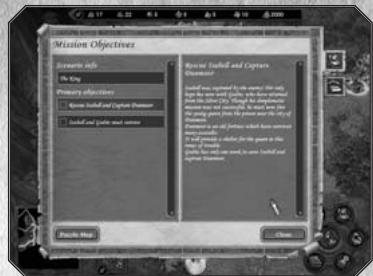 GAMES PC HEROES OF MIGHT AND MAGIC V - objectifs de mission - 1