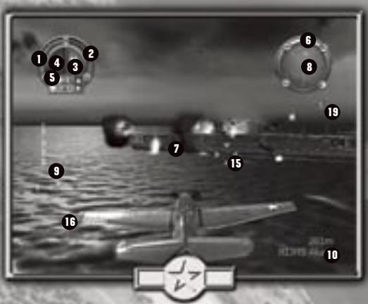 GAMES PC HEROES OF THE PACIFI - NE QUITTEZ PAS LE CIEL DES YEUX - HUD ET INTERFACE DE JEU - 1