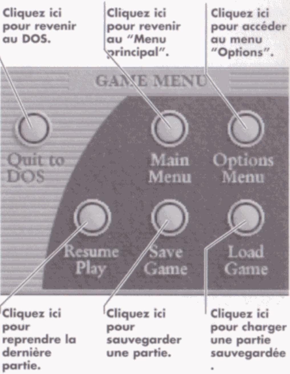 GAMES PC L ENIGME DE MAITRE LU - MENUPRINCIPAL - 2