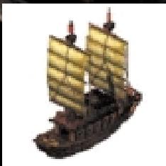 GAMES PC LE DESTIN DU DRAGON-LES TROIS ROYAUMES - JONQUE - 1