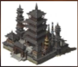 GAMES PC LE DESTIN DU DRAGON-LES TROIS ROYAUMES - TEMPLE - 1