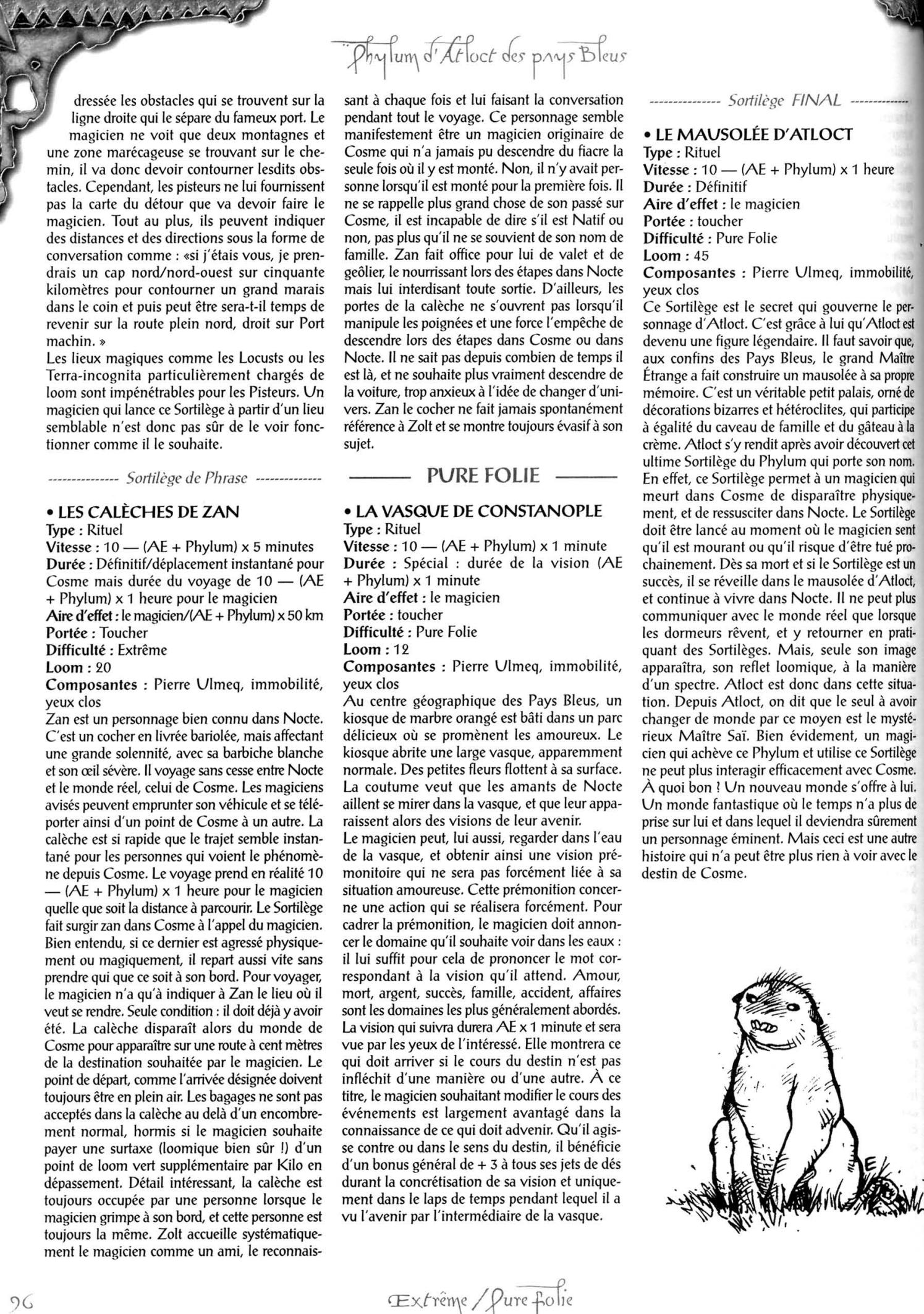 GAMES PC LE LOOM-SUPPLEMENT MONDE & REGLES - - LES PISTEURS DE NOCTE - 1