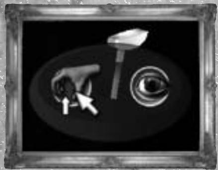GAMES PC LES CHEVALIERS DE BAPHOMET-LES GARDIENS DU TEMPLE DE SALOMON - Commandes du menu radial - 1