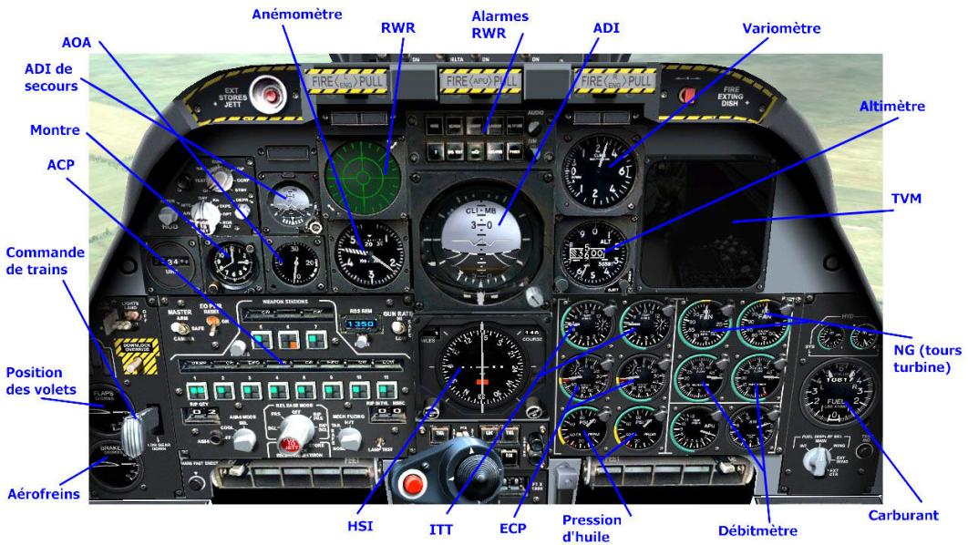 GAMES PC LOCK ON-MODERN AIR COMBAT - Cockpit du A-10A - 1