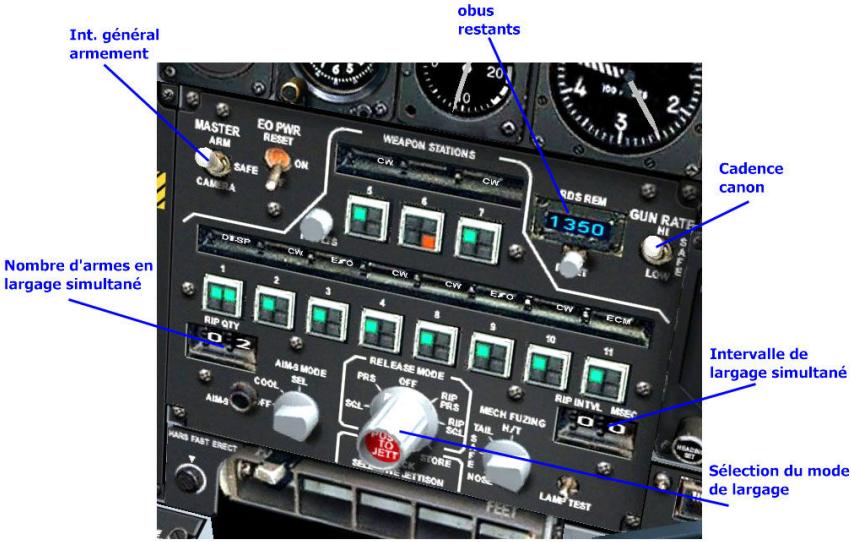 GAMES PC LOCK ON-MODERN AIR COMBAT - Panneau d'armements - 1