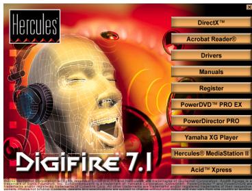 HERCULES DIGIFIRE 7.1 - 3.1.3.Installer les pilotes sous Windows 2000 - 1