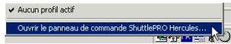 HERCULES DV ACTION PRO - EXAMPLE DE PERSONNALISATION DE PROFIL - 1
