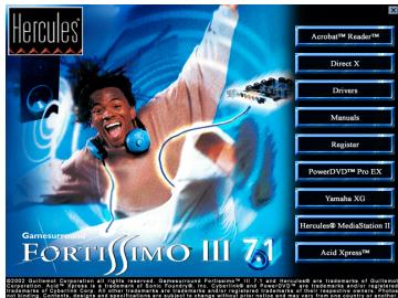 HERCULES GFIII - 3.1.3.Installer les pilotes sous Windows XP - 1