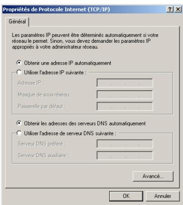 HERCULES WIRELESS G MODEM ROUTER - Windows 2000: Partager une connexion ADSL dans un réseau de type Infrastructure - 3