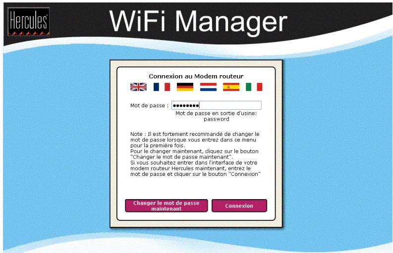 HERCULES WIRELESS G MODEM ROUTER - Ouvrir les portes du WiFi Manager - 2