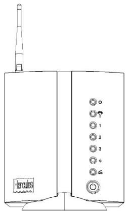 HERCULES WIRELESS G MODEM ROUTER - Description de la façon - 1