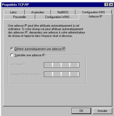 HERCULES WIRELESS G MODEM ROUTER - Windows 98 SE : Partager une connexion ADSL dans un réseau de type Infrastructure - 2