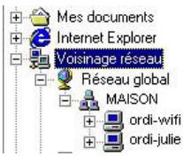 HERCULES WIRELESS G MODEM ROUTER - Ordinateurs sous Windows 98 SE : Acceder aux dossiers partages - 1