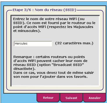HERCULES WIRELESS G PCMCIA - 4.8.3.Ajouter un nouveau favori manuellement ou creer un réseau Ad hoc - 3