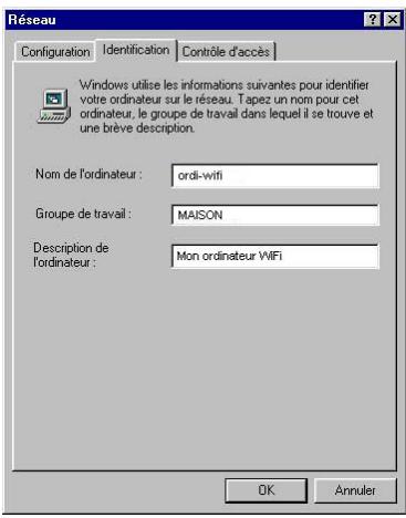 HERCULES WIRELESS G PCMCIA - Windows Me : Modifier le nom d'un groupe de travail - 1