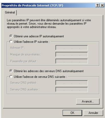 HERCULES WIRELESS G USB2 - Windows 2000: Partager une connexion ADSL dans un réseau de type Infrastructure - 3