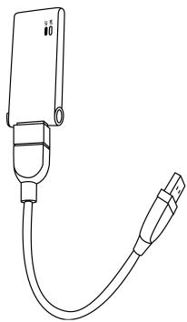HERCULES WIRELESS G USB2 - 2.2.2.Installer I'adaptateur USB2 avec le cable - 1