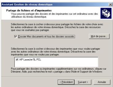 HERCULES WIRELESS G USB2 - Windows Me: Utiliser l'Assistant Gestion de réseau domestique dans un réseau de type Ad hoc - 9