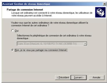 HERCULES WIRELESS G USB2 - Windows Me: Utiliser l'Assistant Gestion de réseau domestique dans un réseau de type Infrastructure - 3