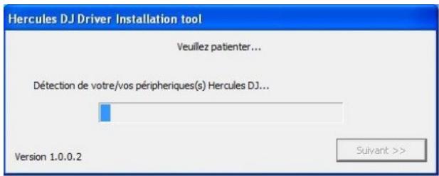 HERCULES DJ CONTROL MP3 E2 - 3.1.2.Installation sous Windows XP - 2