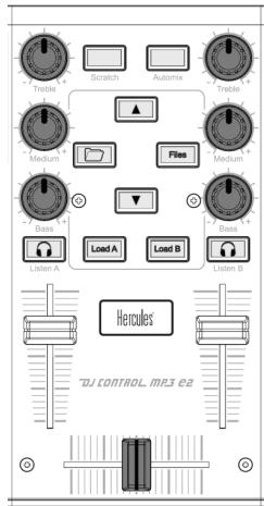 HERCULES DJ CONTROL MP3 E2 - 5.7.Passage d'un morceau à l'autre - 3