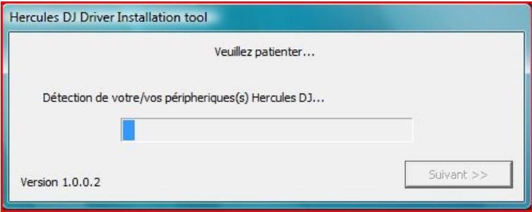 HERCULES DJ CONTROL MP3 E2 - 3.1.1.Installation sous Windows Vista - 3