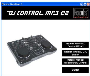 HERCULES DJ CONTROL MP3 E2 - 3.1.1.Installation sous Windows Vista - 5
