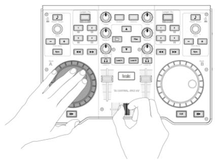 HERCULES DJ CONTROL MP3 E2 - Les scratches - 2
